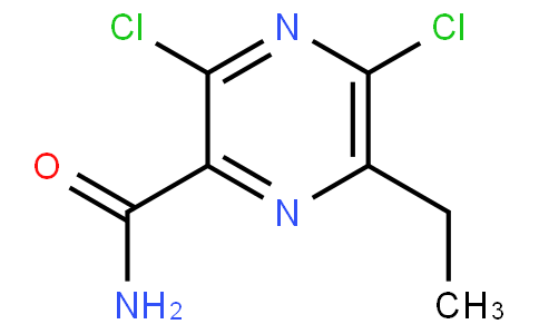 91830 - 3,5-dichloro-6-ethylpyrazine-2-carboxamide | CAS 313340-08-8