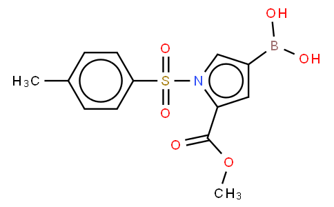 92213 - 5-(methoxycarbonyl)-1-tosyl-1Hpyrrol-3-yl-3-boronic acid | CAS 916177-00-9