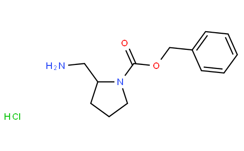 90107 - Benzyl 2-(aminomethyl)pyrrolidine-1-carboxylate hydrochloride | CAS 119020-00-7