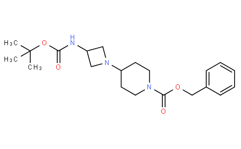83125 - Benzyl 4-(3-((tert-butoxycarbonyl)amino)azetidin-1-yl)piperidine-1-carboxylate | CAS 883546-87-0