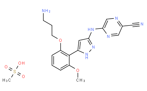 17986 - Prexasertib 甲磺酸 | CAS 1234015-55-4
