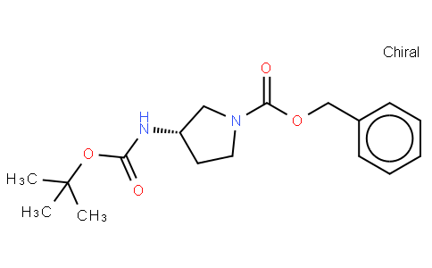 90114 - S-1-Cbz-3-Boc-aminopyrrolidine | CAS 122536-74-7