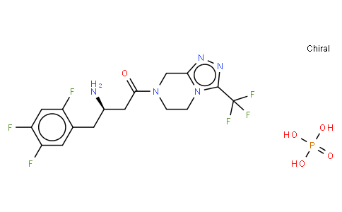 82607 - Sitagliptin phosphate | CAS 654671-78-0