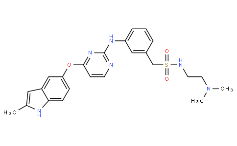 179135 - Sulfatinib | CAS 1308672-74-3