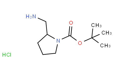81703 - tert-Butyl 2-(aminomethyl)pyrrolidine-1-carboxylate hydrochloride | CAS 1188263-74-2