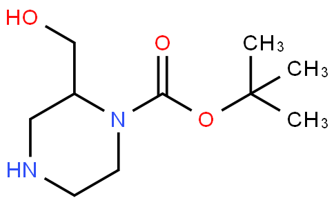 81826 - tert-butyl 2-(hydroxymethyl)piperazine-1-carboxylate | CAS 205434-75-9