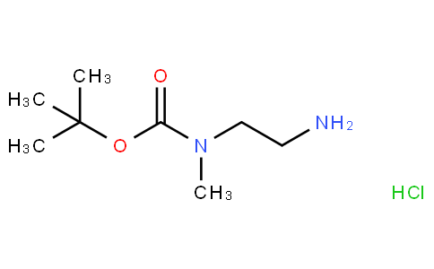 81909 - tert-butyl N-(2-aminoethyl)-N-methylcarbamate,hydrochloride | CAS 202207-78-1