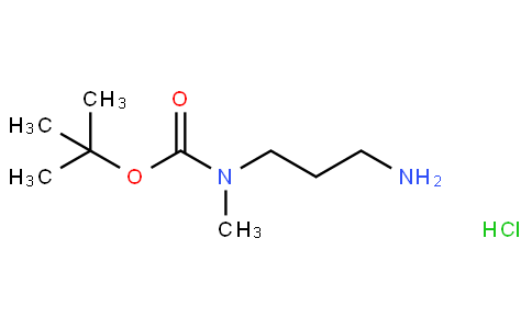 81910 - tert-butyl N-(3-aminopropyl)-N-methylcarbamate,hydrochloride | CAS 1188263-67-3