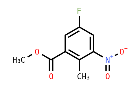Methyl 5-fluoro-2-methyl-3-nitrobenzoate
