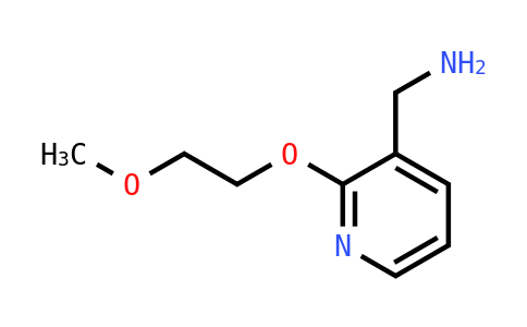 [2-(2-Methoxyethoxy)pyridin-3-yl]methanamine