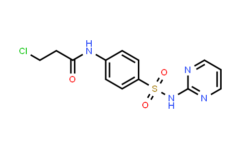 3-Chloro-N-{4-[(pyrimidin-2-ylamino)-sulfonyl]phenyl}propanamide