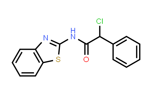 N-1,3-benzothiazol-2-yl-2-chloro-2-phenylacetamide