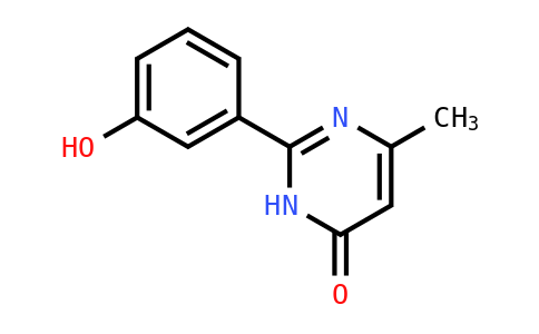 2-(3-Hydroxyphenyl)-6-methyl-3,4-dihydropyrimidin-4-one