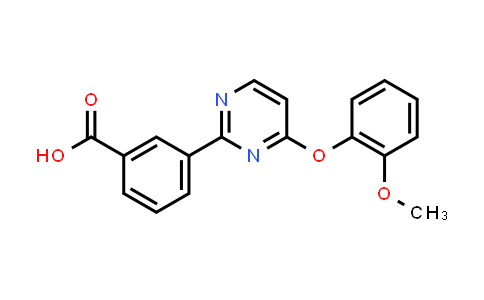 3-[4-(2-Methoxyphenoxy)pyrimidin-2-yl]benzoic acid