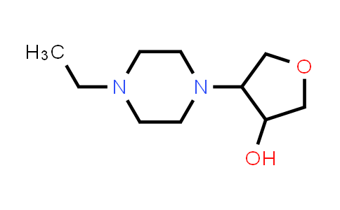 4-(4-Ethylpiperazin-1-yl)tetrahydrofuran-3-ol