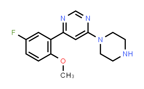 4-(5-Fluoro-2-methoxyphenyl)-6-piperazin-1-ylpyrimidine