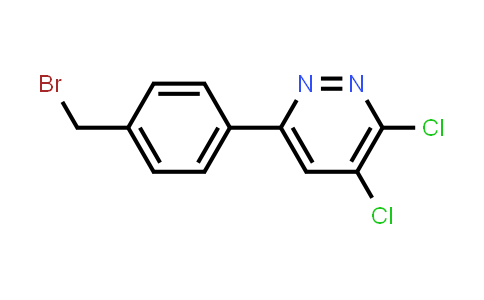 6-[4-(Bromomethyl)phenyl]-3,4-dichloropyridazine