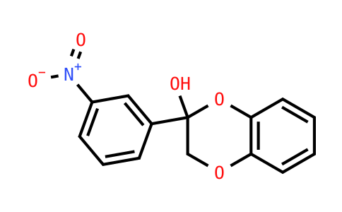 2-(3-Nitrophenyl)-2,3-dihydro-1,4-benzodioxin-2-ol