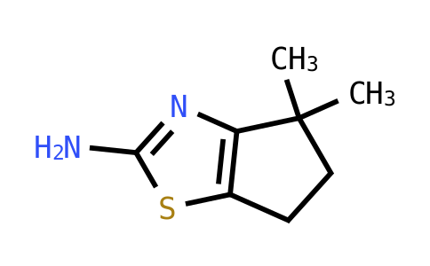 4,4-Dimethyl-4H,5H,6H-cyclopenta-[d][1,3]thiazol-2-amine