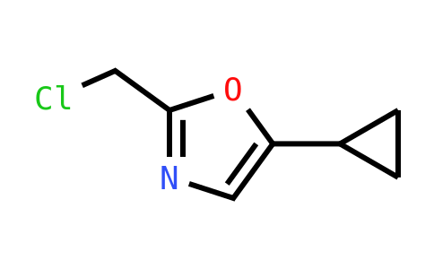 2-(Chloromethyl)-5-cyclopropyl-1,3-oxazole