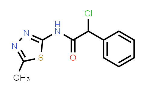 2-Chloro-n-(5-methyl-1,3,4-thiadiazol-2-yl)-2-phenylacetamide