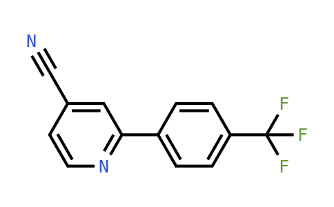 2-(4-(Trifluoromethyl)phenyl)isonicotinonitrile