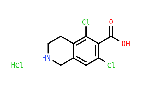 5,7-Dichloro-1,2,3,4-tetrahydroisoquinoline-6-carboxylic acid hydrochloride