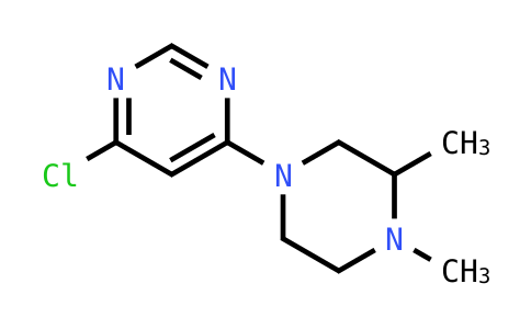 4-Chloro-6-(3,4-dimethylpiperazin-1-yl)pyrimidine