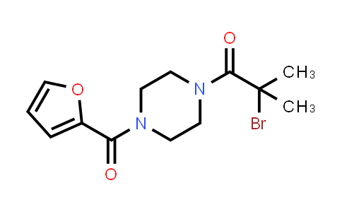 1-(2-Bromo-2-methylpropanoyl)-4-(2-furoyl)piperazine