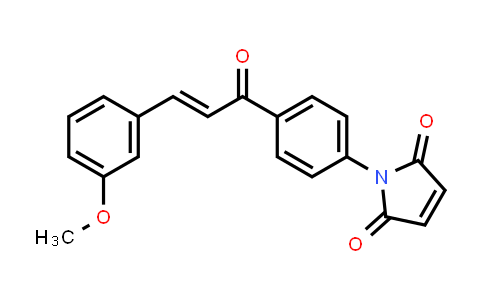 1-{4-[(2E)-3-(3-Methoxyphenyl)prop-2-enoyl]phenyl}-1H-pyrrole-2,5-dione