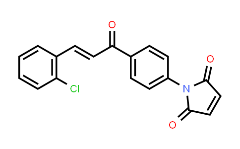 1-{4-[(2E)-3-(2-Chlorophenyl)prop-2-enoyl]phenyl}-1H-pyrrole-2,5-dione