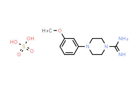 4-(3-Methoxyphenyl)piperazine-1-carboximidamide sulfate