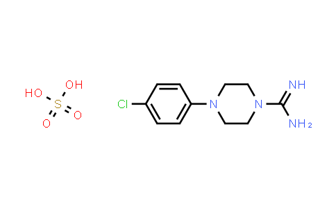 4-(4-Chlorophenyl)piperazine-1-carboximidamide sulfate