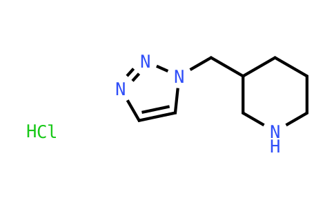 3-(1H-1,2,3-Triazol-1-ylmethyl)-piperidine hydrochloride