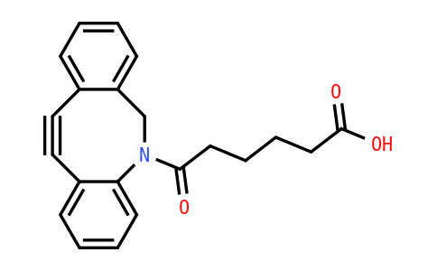 11,12-二脱氢-Ε-氧代二苯并[B,F]偶氮辛-5(6H)-己酸;二苯并环辛炔-C6-酸