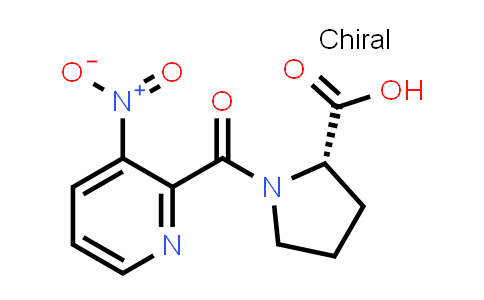 1-[(3-Nitropyridin-2-yl)carbonyl]proline