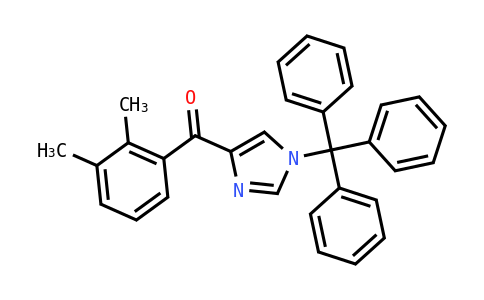 (2,3-Dimethylphenyl)[1-(trityl)-1H-imidazol-4-YL]methanone