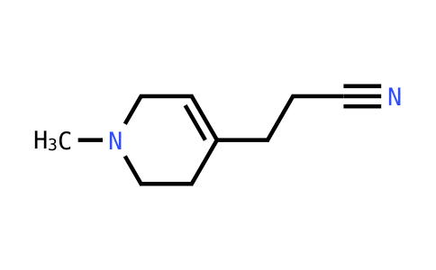 3-(1-Methyl-1,2,3,6-tetrahydropyridin-4-yl)propanenitrile