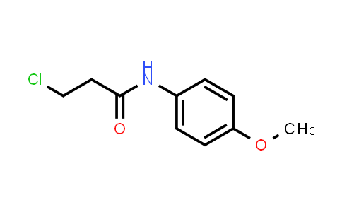 3-Chloro-N-(4-methoxyphenyl)propanamide