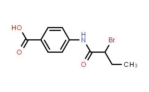 4-[(2-Bromobutanoyl)amino]benzoic acid