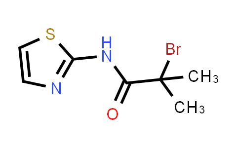 2-Bromo-2-methyl-N-1,3-thiazol-2-ylpropanamide