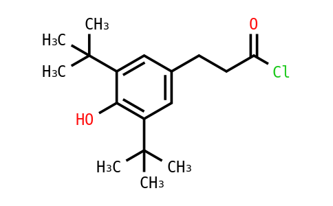 	3,5-DI-TERT-BUTYL-4-HYDROXYBENZENEPROPANOYL CHLORIDE