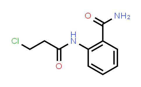 2-[(3-Chloropropanoyl)amino]benzamide