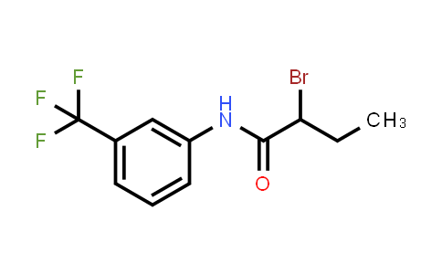 2-Bromo-n-[3-(trifluoromethyl)phenyl]butanamide