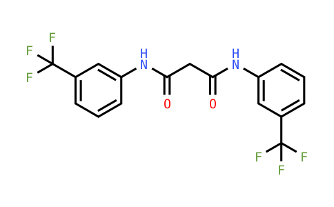 N,N'-Bis[3-(trifluoromethyl)phenyl]propanediamide