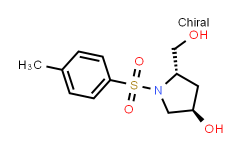 (3R,5s)-5-(hydroxymethyl)-1-tosylpyrrolidin-3-ol