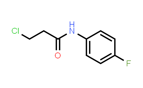 3-Chloro-N-(4-fluorophenyl)propanamide