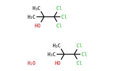 1,1,1-Trichloro-2-methyl-2-propanol hemihydrate