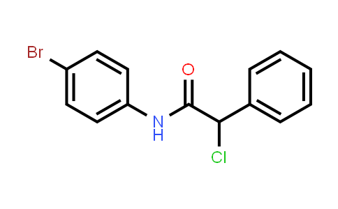 N-(4-bromophenyl)-2-chloro-2-phenylacetamide