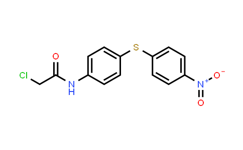 2-Chloro-N-{4-[(4-nitrophenyl)-thio]phenyl}acetamide